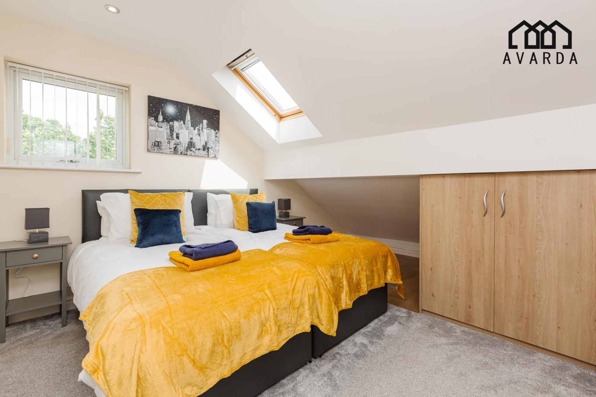 Oxheys House - 5 Bedrooms Contractors Parking Preston  Quarto foto