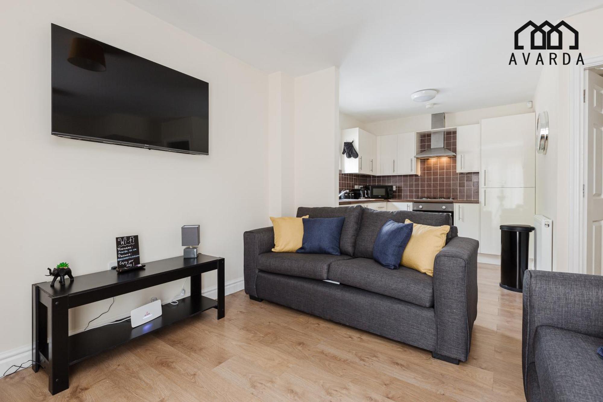Oxheys House - 5 Bedrooms Contractors Parking Preston  Quarto foto