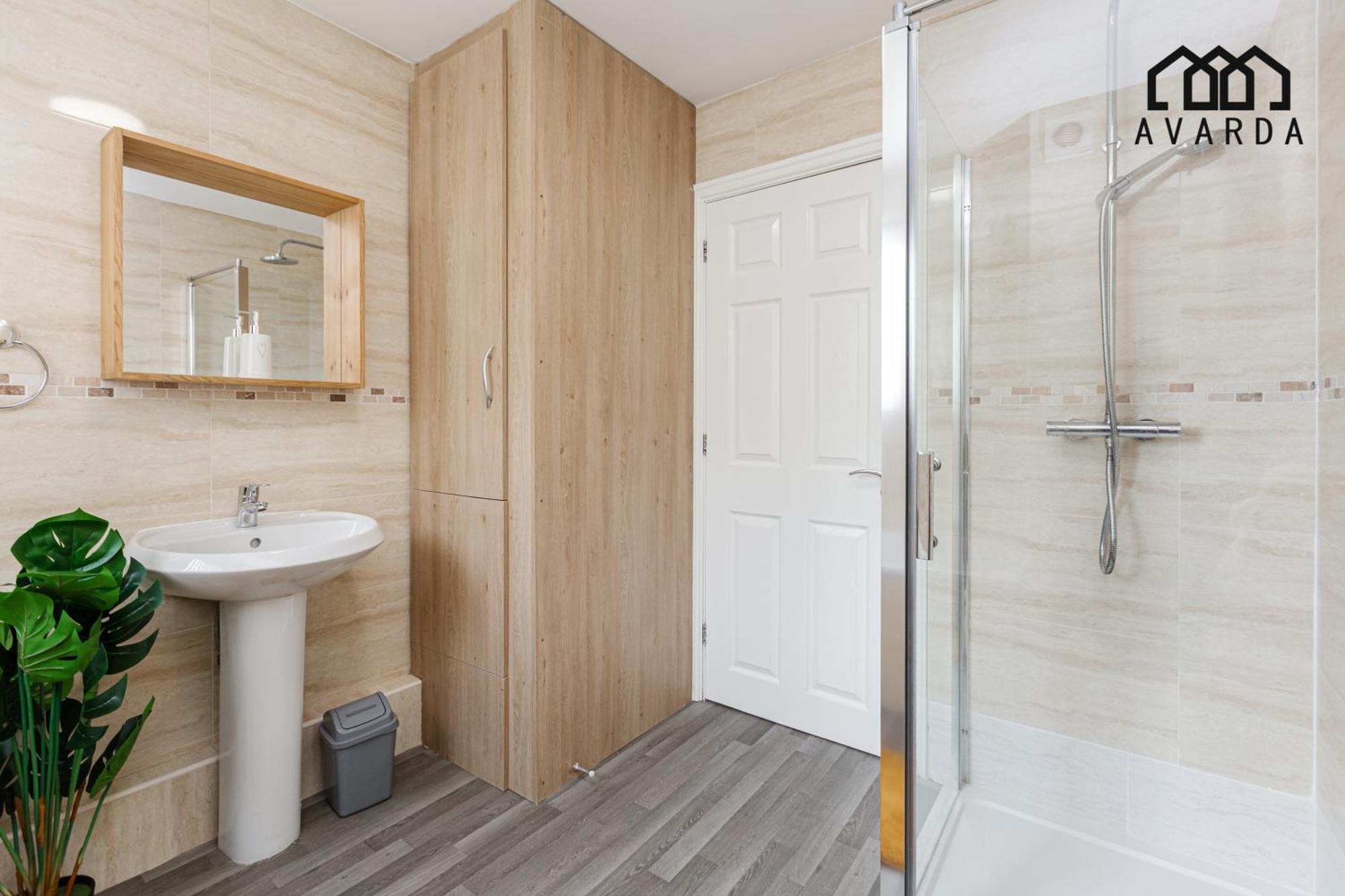 Oxheys House - 5 Bedrooms Contractors Parking Preston  Quarto foto