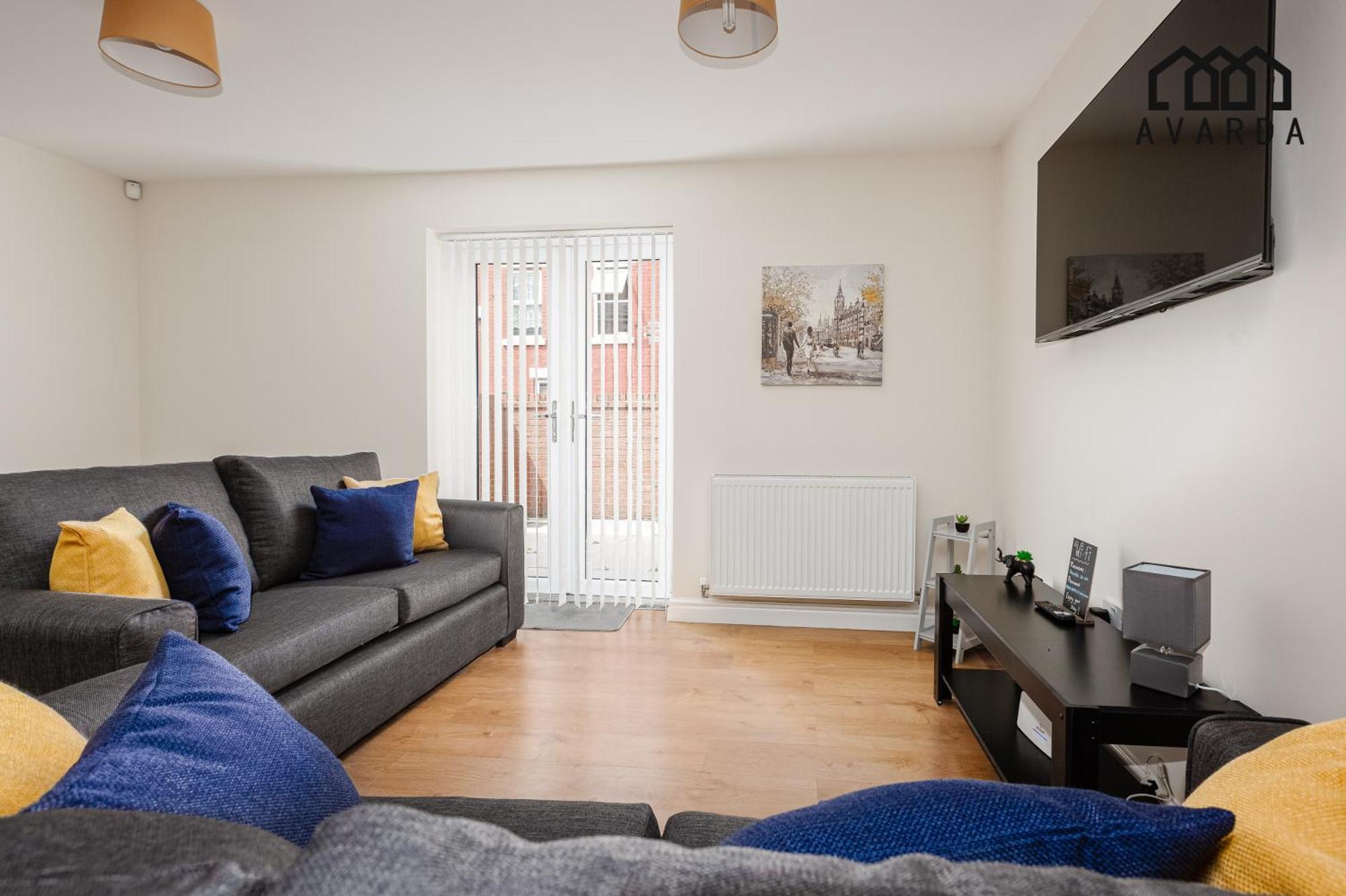 Oxheys House - 5 Bedrooms Contractors Parking Preston  Quarto foto