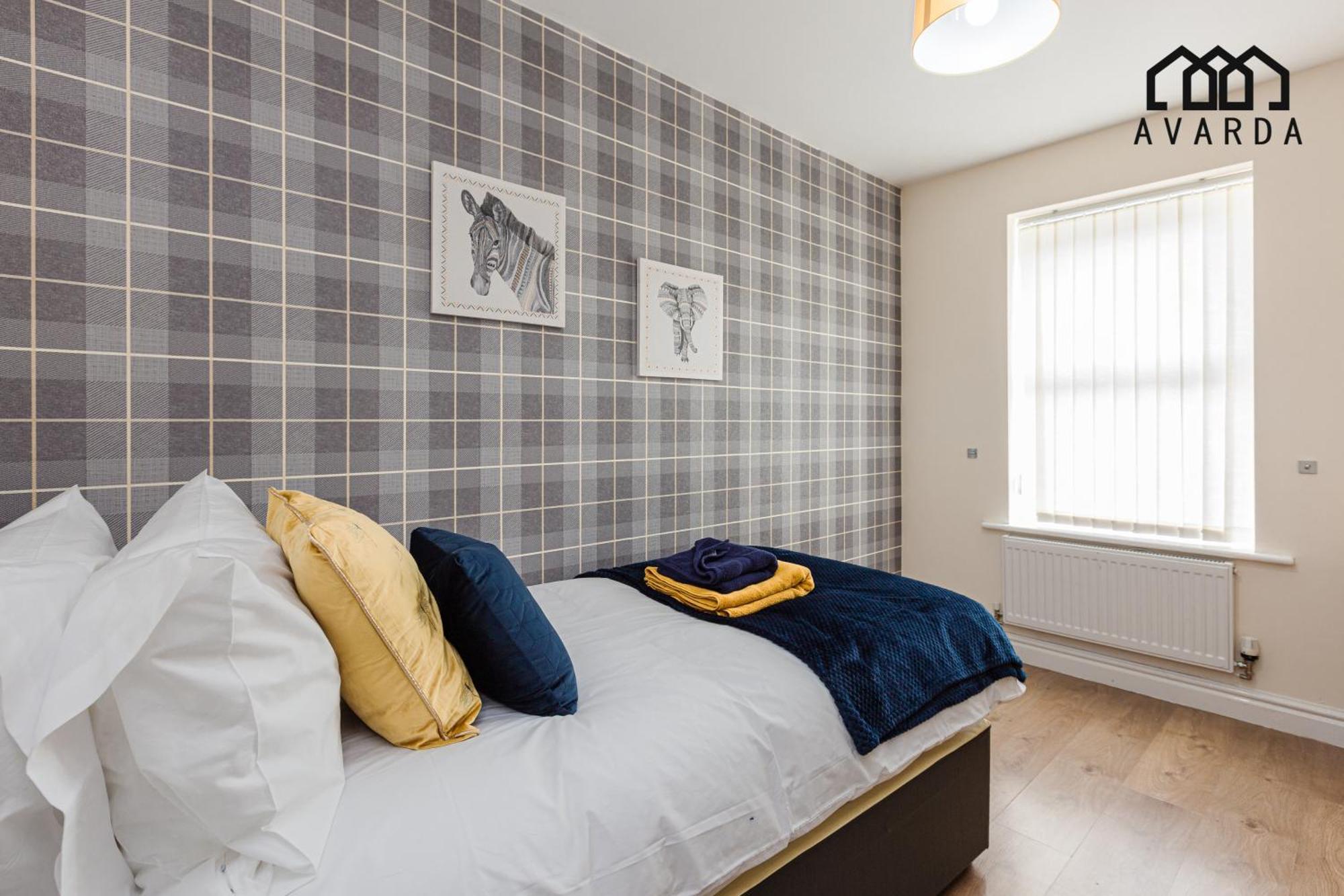 Oxheys House - 5 Bedrooms Contractors Parking Preston  Quarto foto