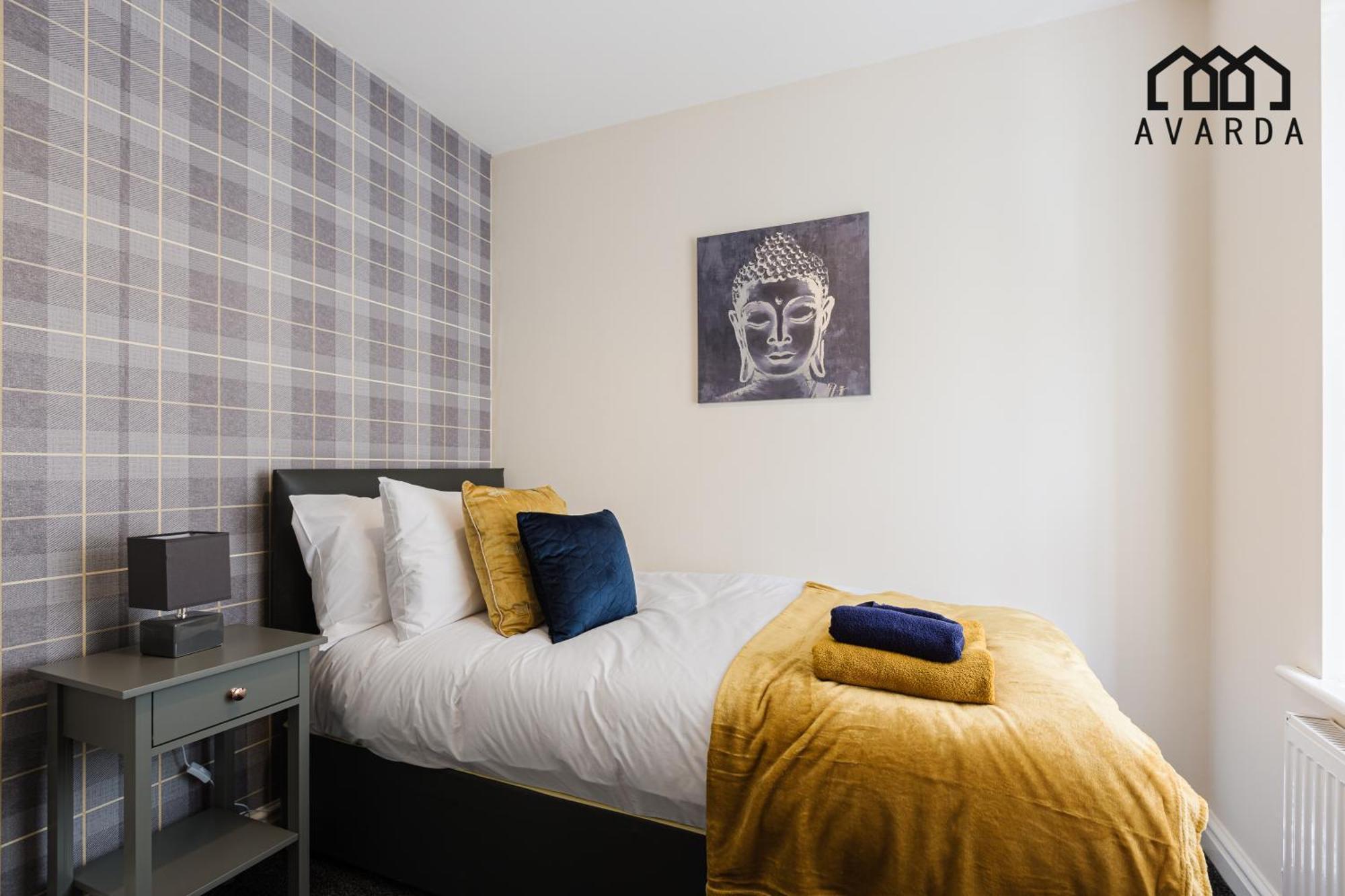Oxheys House - 5 Bedrooms Contractors Parking Preston  Quarto foto