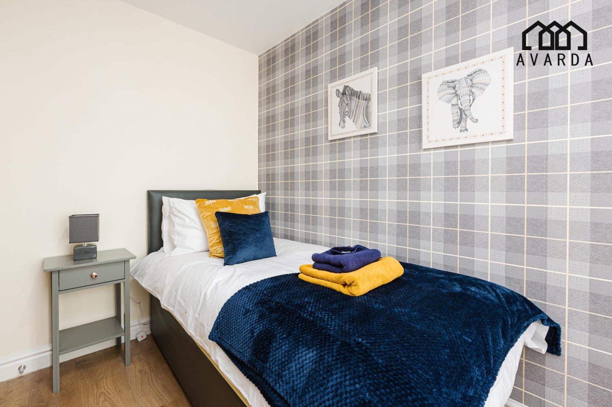 Oxheys House - 5 Bedrooms Contractors Parking Preston  Quarto foto