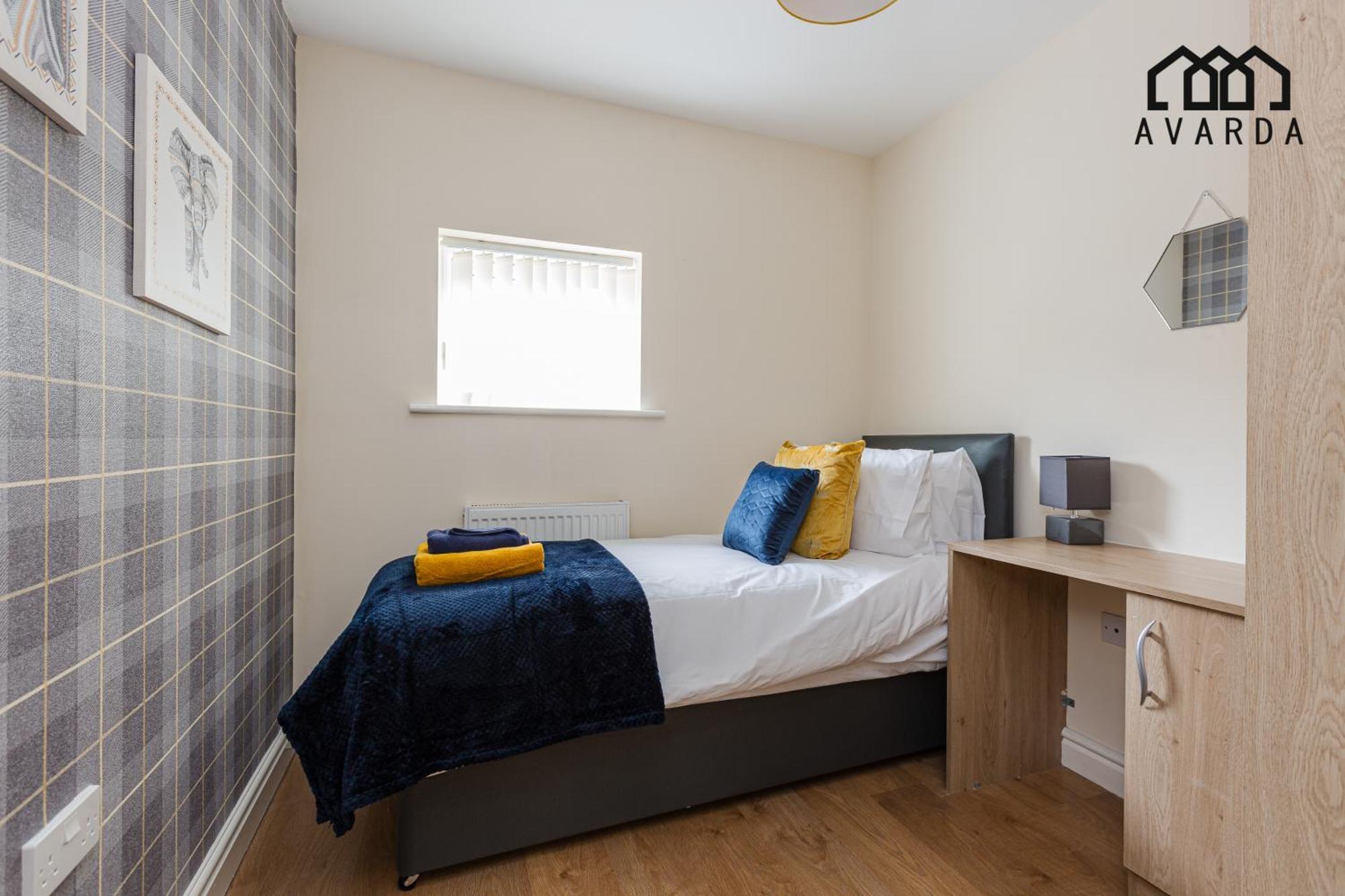 Oxheys House - 5 Bedrooms Contractors Parking Preston  Quarto foto