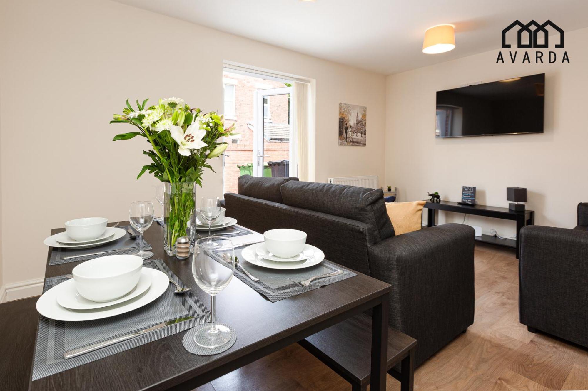 Oxheys House - 5 Bedrooms Contractors Parking Preston  Quarto foto