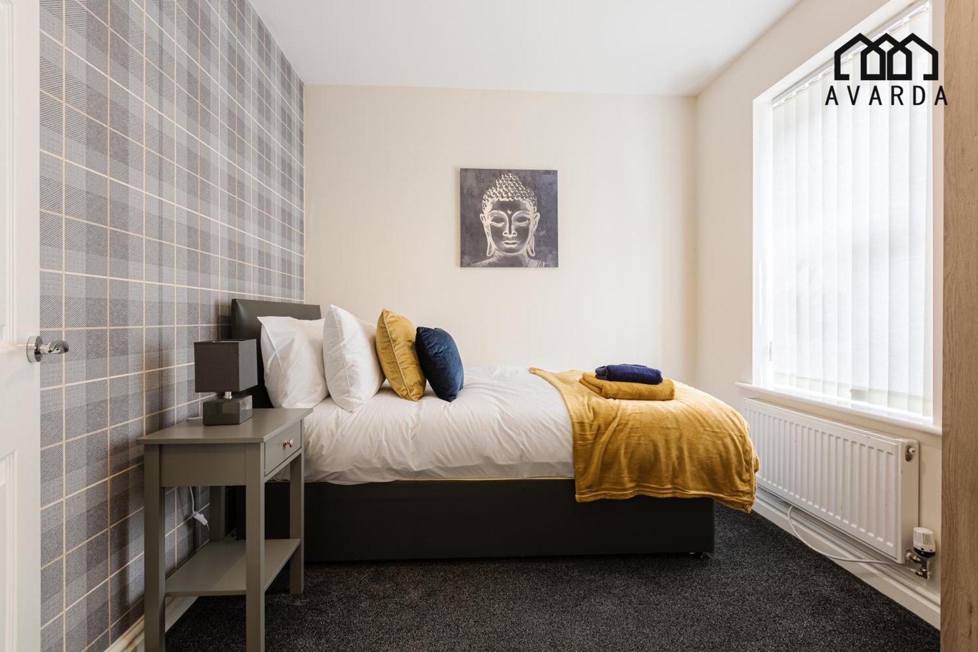 Oxheys House - 5 Bedrooms Contractors Parking Preston  Quarto foto